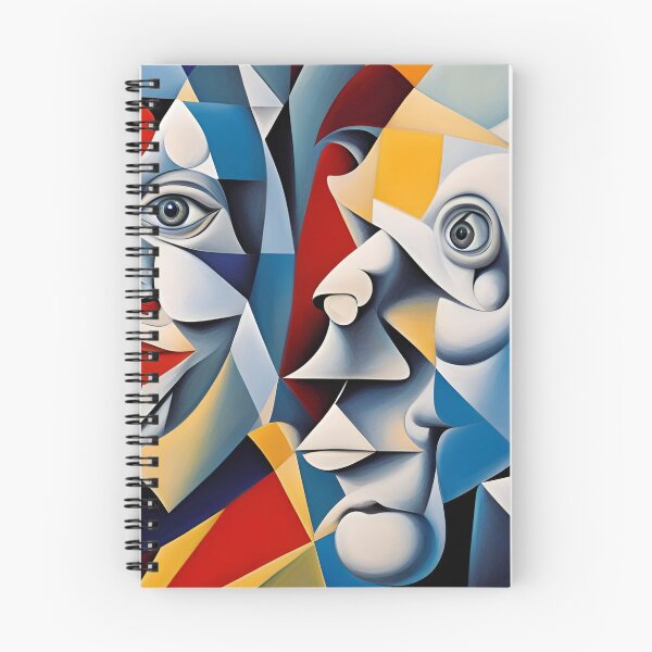 Item preview, Abstract Mistery Faces Fine Art t shirt designed and sold by artmanikin.