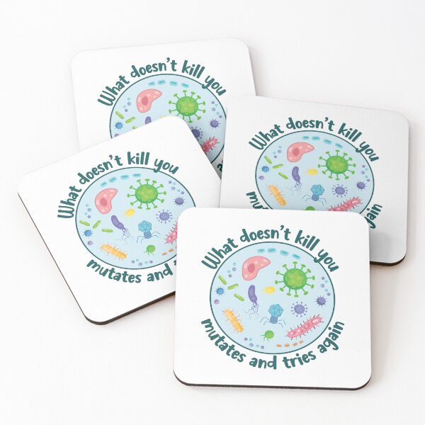 Item preview, What Doesn't Kill You Mutates And Tries Again designed and sold by PolyPixel.