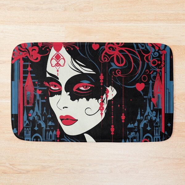Item preview, Pop art gothic woman designed and sold by Art91design.