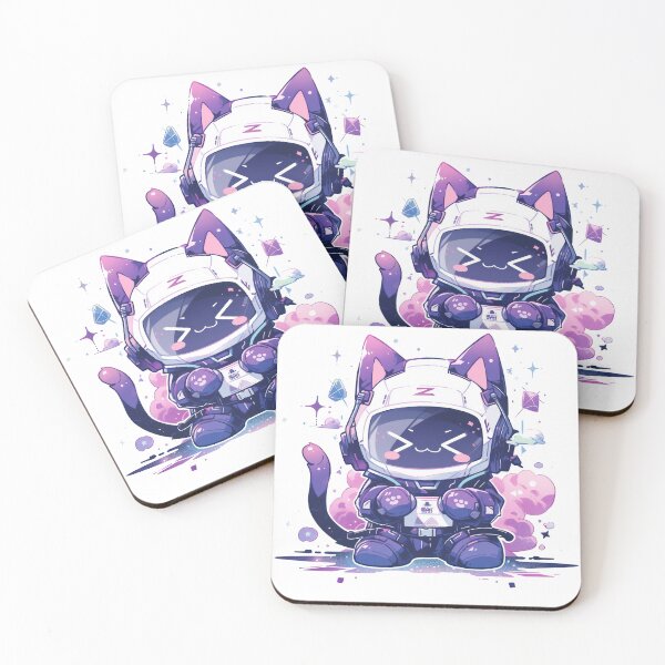 Item preview, Stellar Whiskers: Galaxy Cat Majesty designed and sold by KaleidoKiosk.
