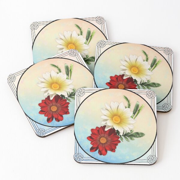 Item preview, Gazania - with Border designed and sold by Spennig Aisling Art.