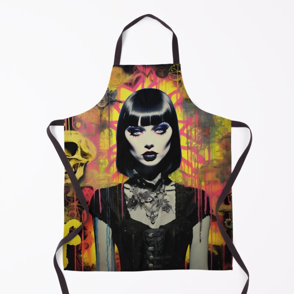 Item preview, Pop art gothic woman designed and sold by Art91design.