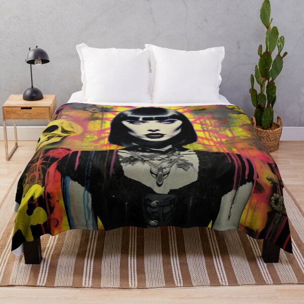Item preview, Pop art gothic woman designed and sold by Art91design.