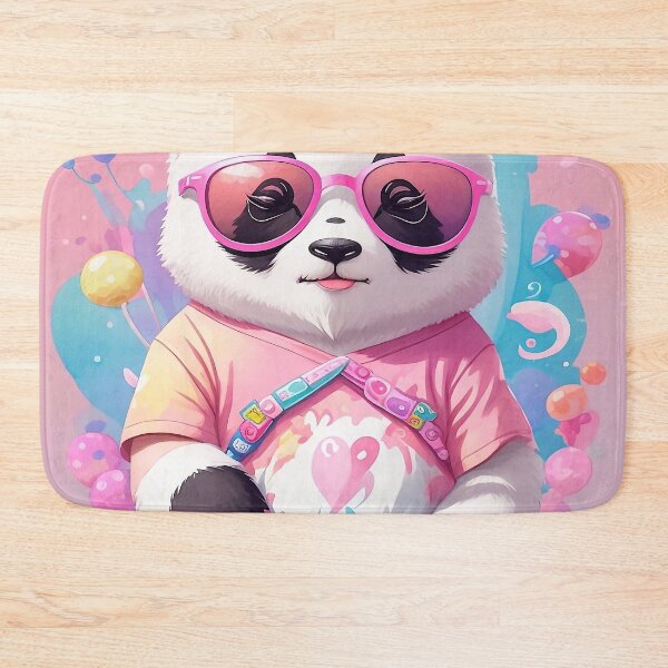 Item preview, Panda in trendy glasses designed and sold by M-Y-A-R-T-.