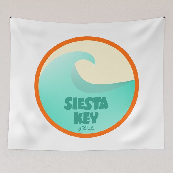 Item preview, Siesta Key Florida Retro designed and sold by bivenart.