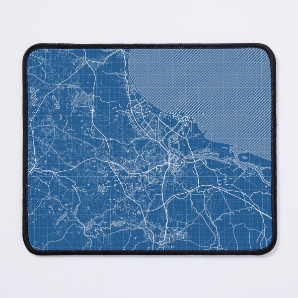 Item preview, Gdańsk City Map of Poland - Blueprint designed and sold by deMAP.