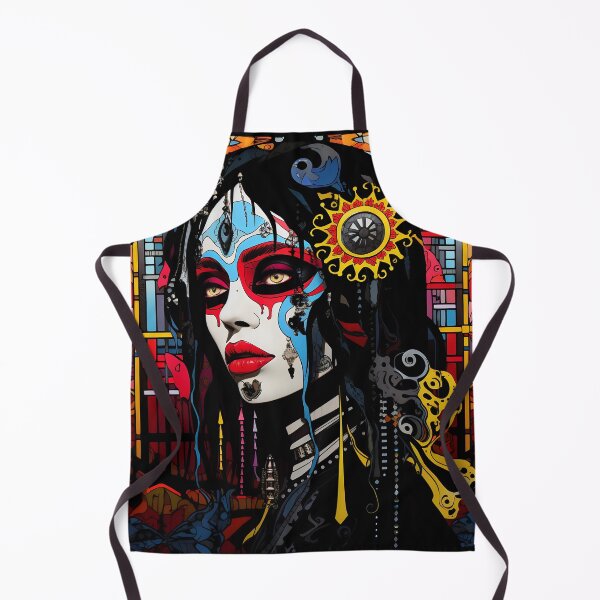Item preview, Pop art gothic woman designed and sold by Art91design.