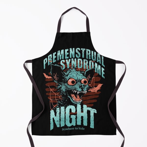 Item preview, funny woman halloween PMS premenstrual syndrome retro vintage chupacabra graphic designed and sold by Sukis-shop.
