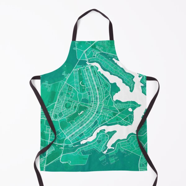 Item preview, Brasília City Map of Brazil - Watercolor designed and sold by deMAP.