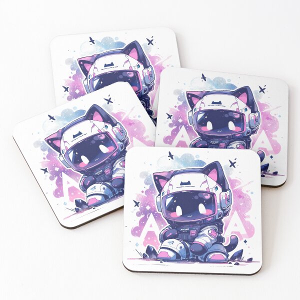 Item preview, Stellar Whiskers: Galaxy Cat Majesty designed and sold by KaleidoKiosk.