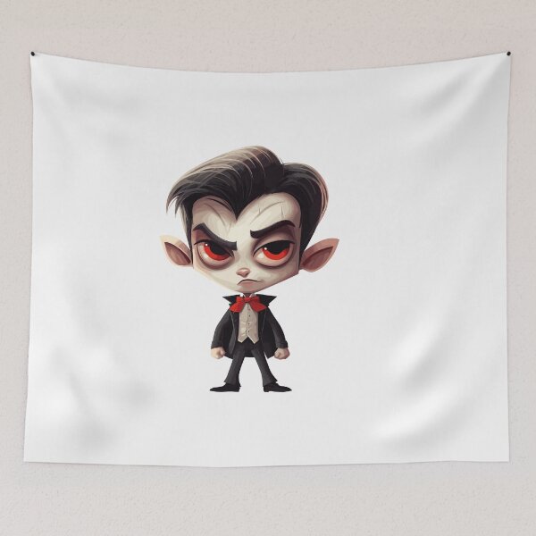 Item preview, Vampire Boy Halloween Cute Cartoon (Image 14/16) designed and sold by DigitalArtify.