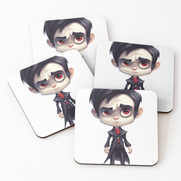 Item preview, Vampire Boy Halloween Cute Cartoon (Image 11/16) designed and sold by DigitalArtify.