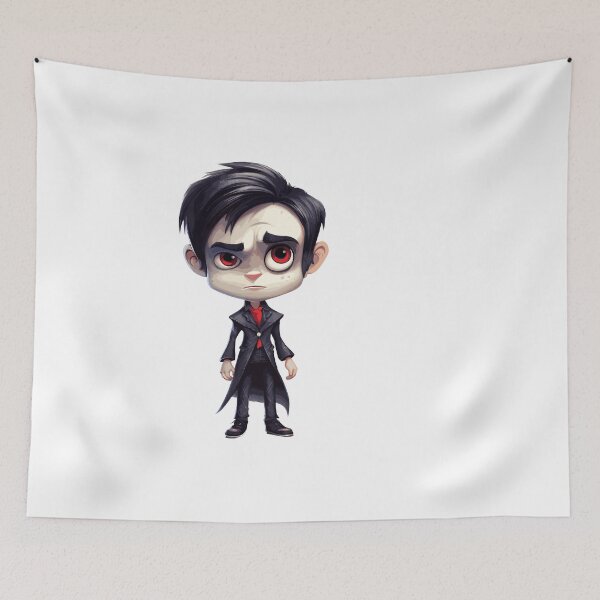 Item preview, Vampire Boy Halloween Cute Cartoon (Image 11/16) designed and sold by DigitalArtify.