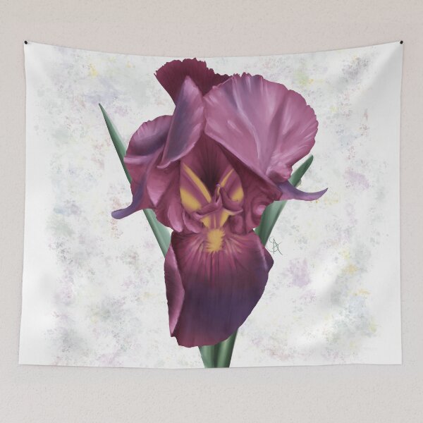 Item preview, Bearded Iris designed and sold by Spennig Aisling Art.