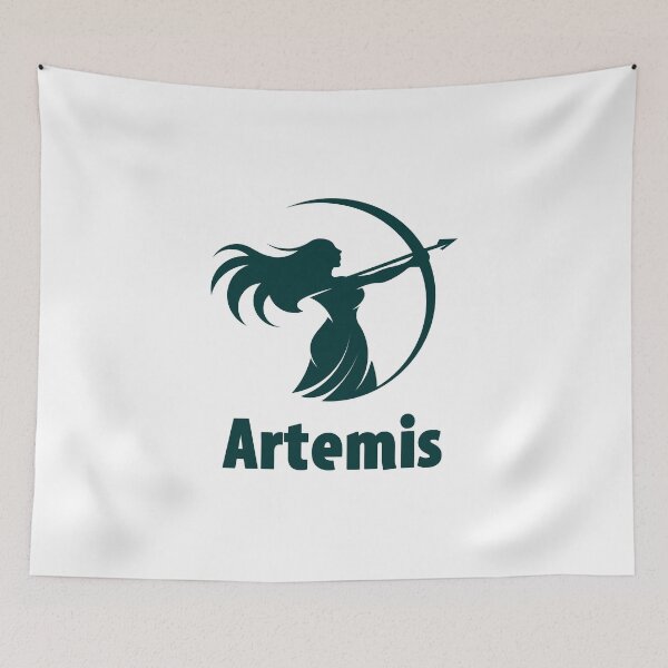 Item preview, Artemis Warrior logo design designed and sold by dakdecor.