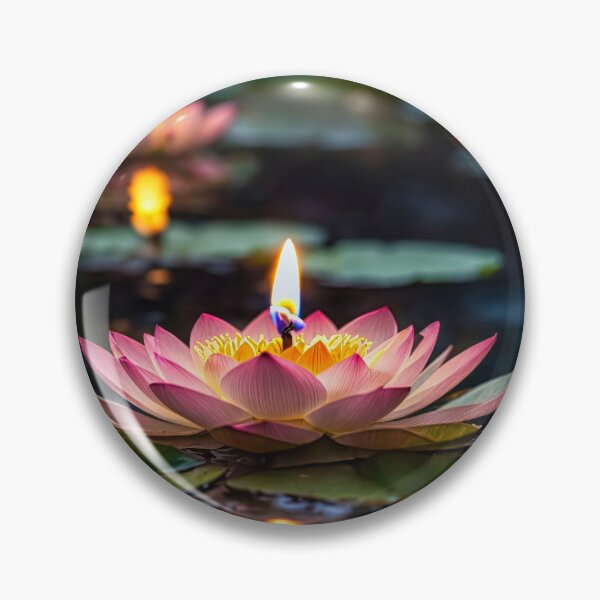 Artikelvorschau, Lotus Floating Candle entworfen und verkauft von Glenburn Graphics.
