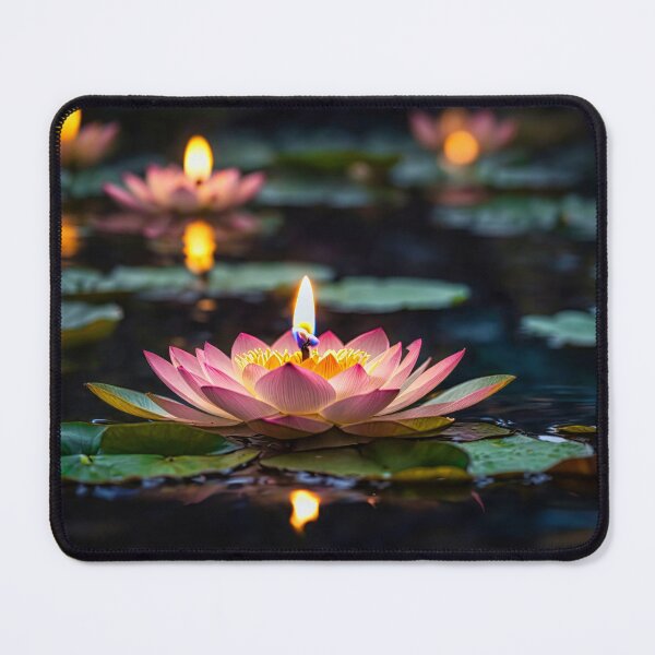 Artikelvorschau, Lotus Floating Candle entworfen und verkauft von Glenburn Graphics.