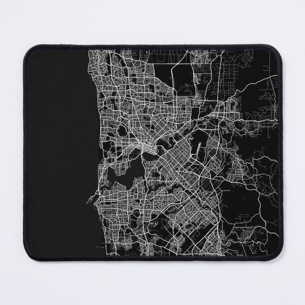 Item preview, Perth City Map of Australia - Full Moon designed and sold by deMAP.