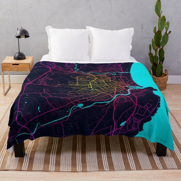 Item preview, Aberdeen City Map of Scotland - Neon designed and sold by deMAP.
