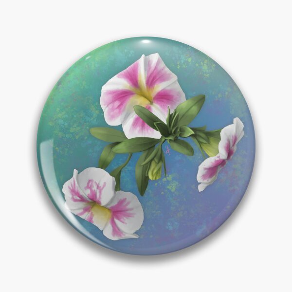 Item preview, Calibrachoa - with Border designed and sold by Spennig Aisling Art.