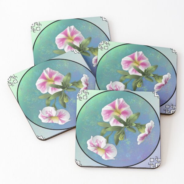 Item preview, Calibrachoa - with Border designed and sold by Spennig Aisling Art.