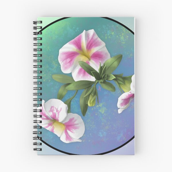 Item preview, Calibrachoa - with Border designed and sold by Spennig Aisling Art.