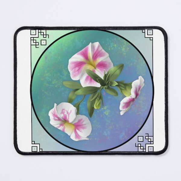 Item preview, Calibrachoa - with Border designed and sold by Spennig Aisling Art.