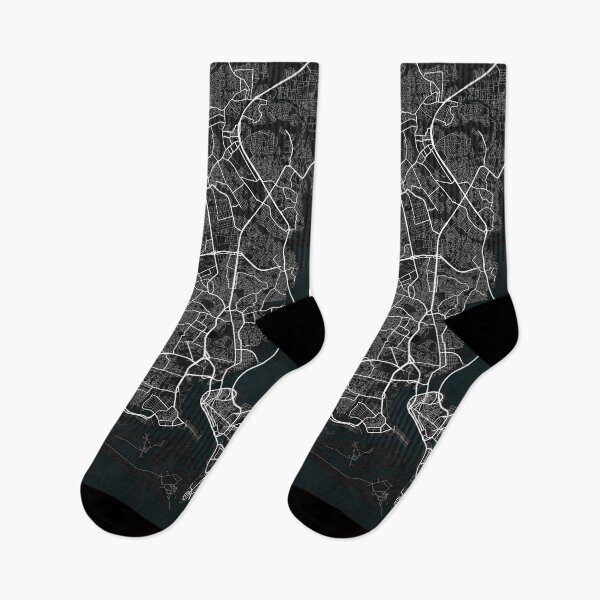 Item preview, Lagos City Map of Nigeria - Dark designed and sold by deMAP.