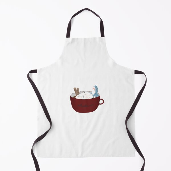 Item preview, Blahaj Hot Chocolate designed and sold by BreadCrumbBird.