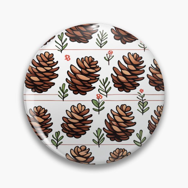 Item preview, Adorable Pine Cone Design designed and sold by SeamCraft.
