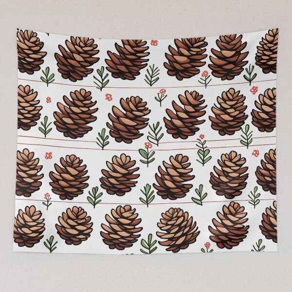 Item preview, Adorable Pine Cone Design designed and sold by SeamCraft.