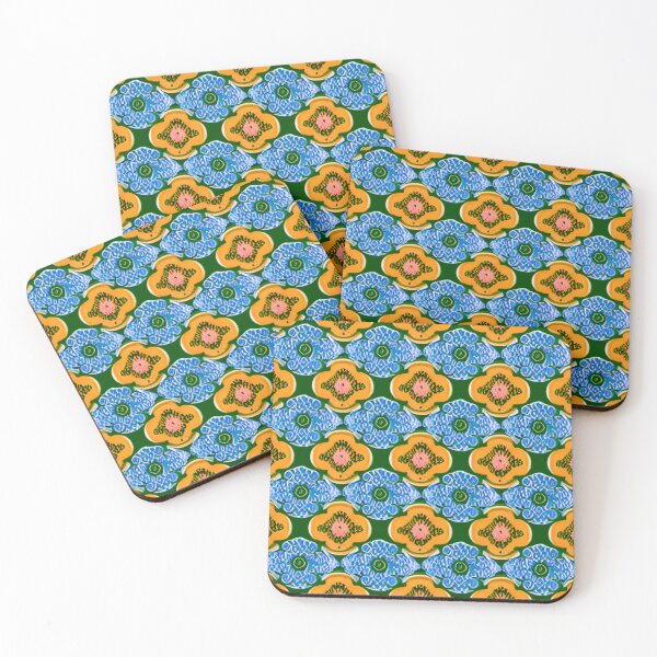 Item preview, Tribal ornament flowers pattern zentangle simple flowers retro style designed and sold by Casanova7000.