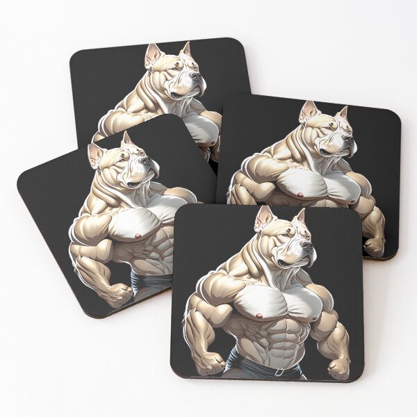 Item preview, Muscular Dog designed and sold by ratchawoot.