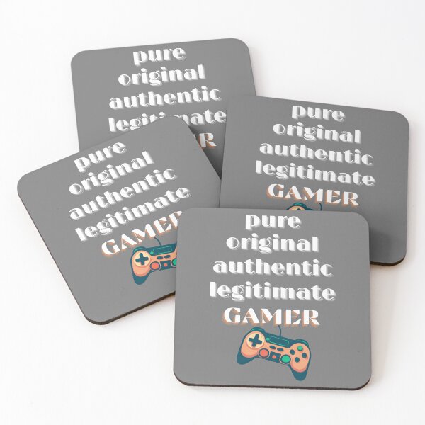 Item preview, Pure Gamer Authenticity: Wear Your Gaming Pride designed and sold by StickyBastardz.