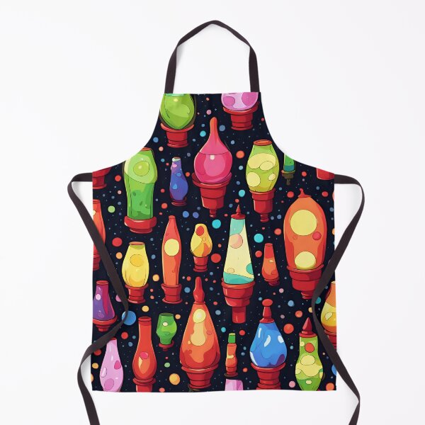 Item preview, Lava Lamps in Seamless Pattern designed and sold by SeamCraft.