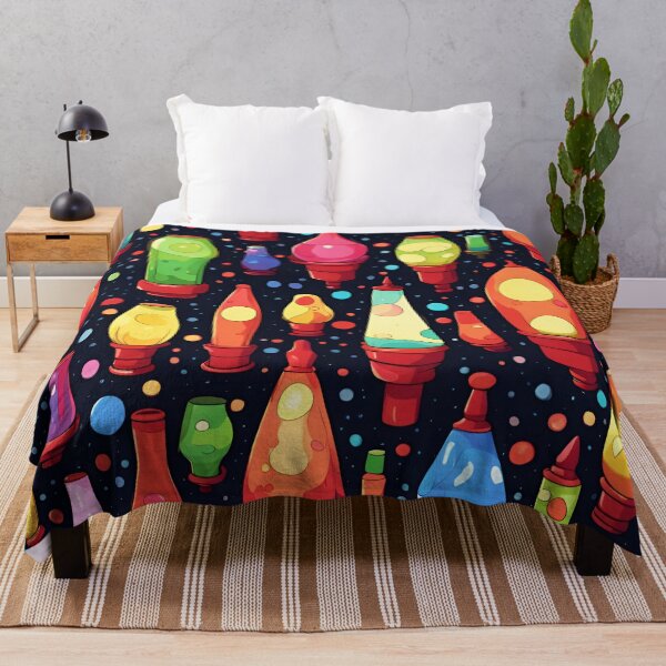 Item preview, Lava Lamps in Seamless Pattern designed and sold by SeamCraft.