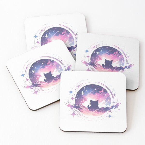 Item preview, Stellar Whiskers: Galaxy Cat Majesty designed and sold by KaleidoKiosk.