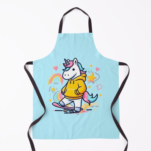 Item preview, Rainbow Unicorn Skateboarding designed and sold by FunnehGacha.