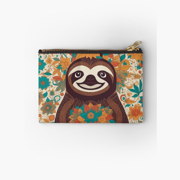 Item preview, Folk Art Sloth designed and sold by Retro Salt.