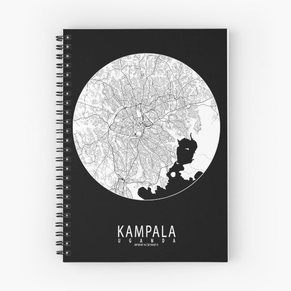 Item preview, Kampala City Map of Uganda - Full Moon designed and sold by deMAP.