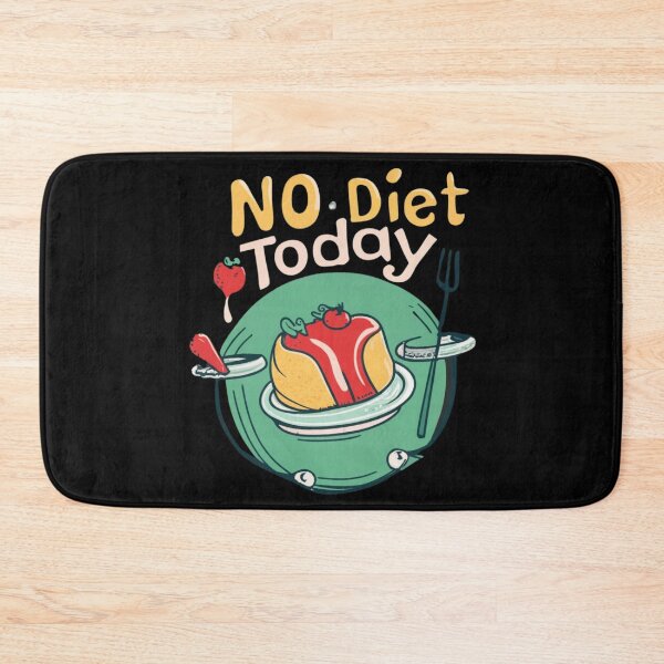 Item preview, No Diet Today Funny Gifts for Everyone designed and sold by EmiAndMike.