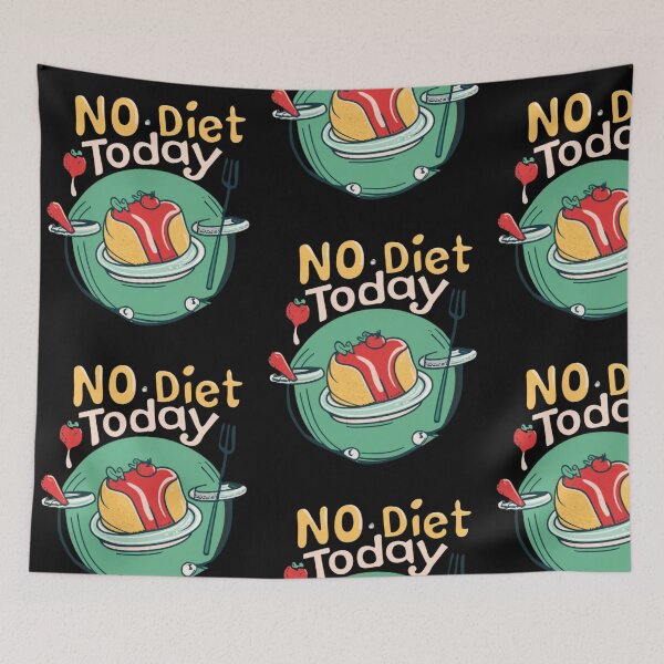 Item preview, No hay dieta hoy Regalos divertidos para todos designed and sold by EmiAndMike.