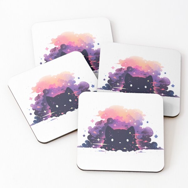 Item preview, Stellar Whiskers: Galaxy Cat Majesty designed and sold by KaleidoKiosk.