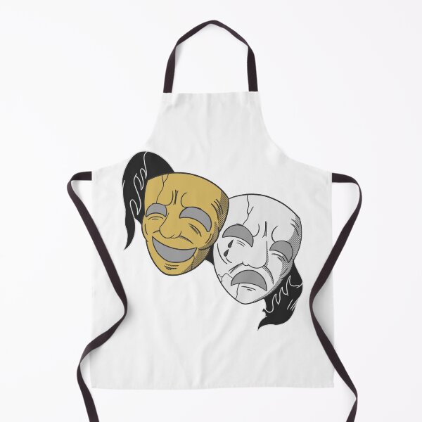Item preview, Comedy Tragedy Opera Masks designed and sold by GoldenHorror.