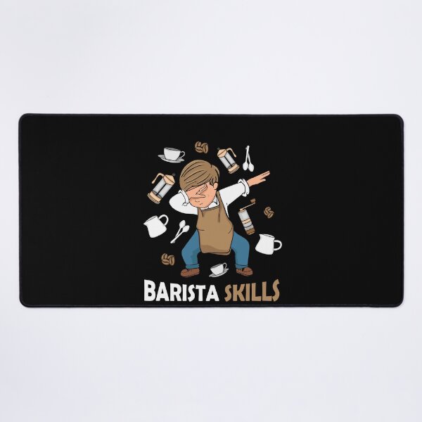Artikel-Vorschau von Barista Skills Latte Art Kaffee Liebhaberkaffee, designt und verkauft von DSWShirts.