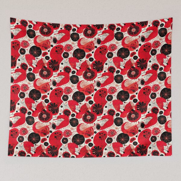Item preview, Modern design reminiscent of a floral pattern designed and sold by Pflugart.