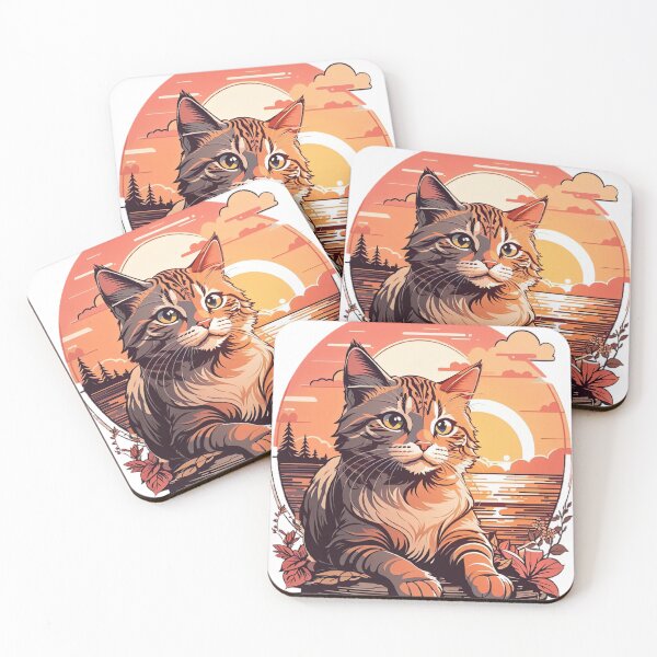 Item preview, Cute Cat Stickers designed and sold by Lilac32.