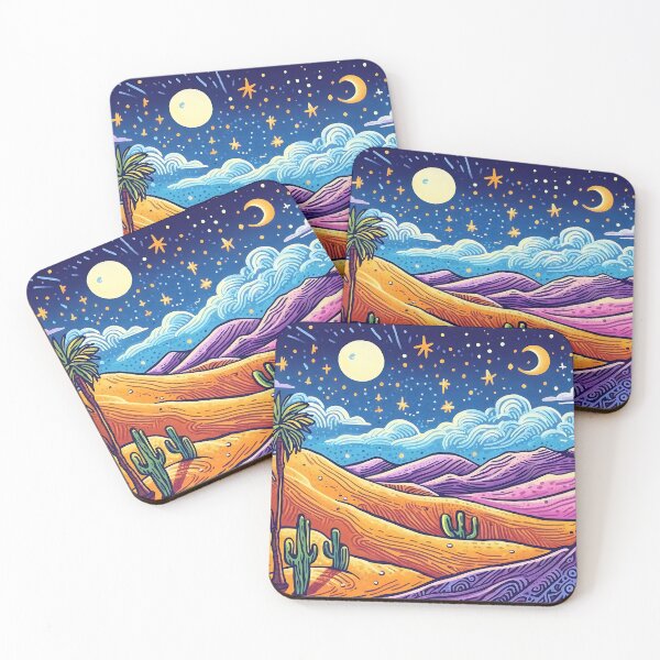 Item preview, Dunes By Moonlight designed and sold by RW Art Prints.