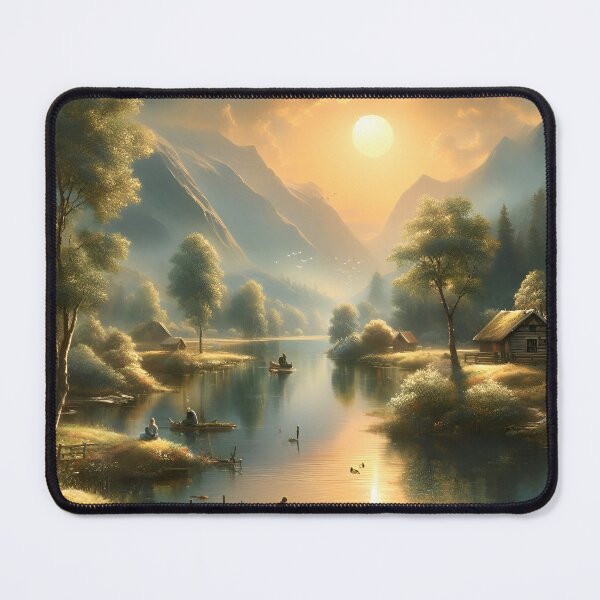 Item preview, Serene mountain lake designed and sold by POLEX-DESIGNS.
