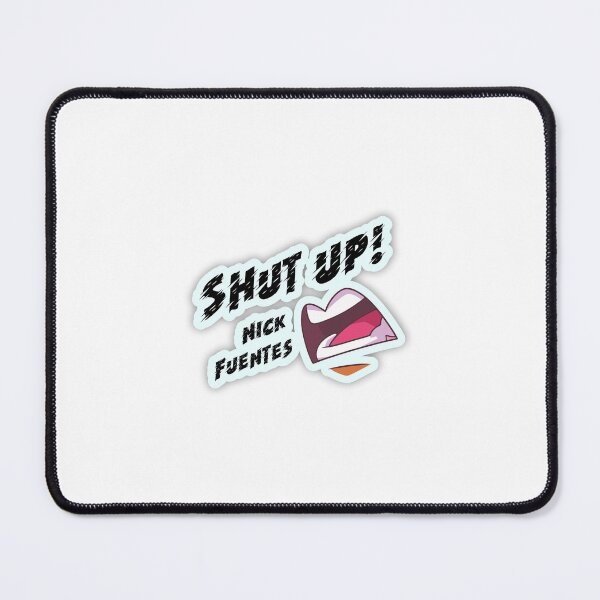 Item preview, Shut-up Nick Fuentes design / I don't know this nick Fuentes - T-shirt, sticker designed and sold by YourDreamyDesign.
